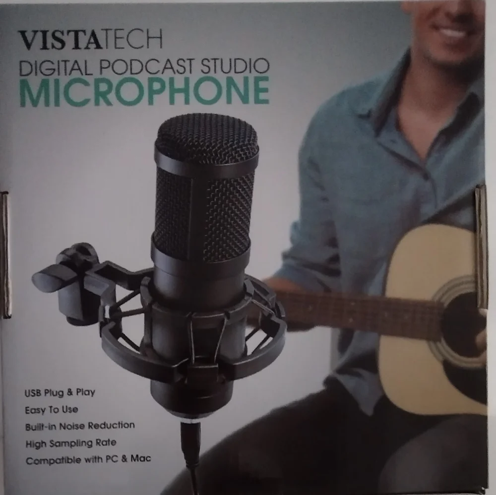 Digital Podcast Studio Microphone